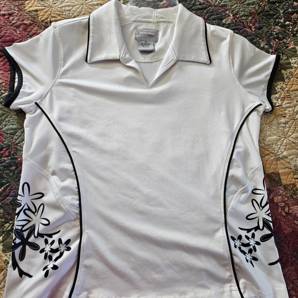 Bolle' Sport Womens Sport Golf/Tennis Pullover Top - Size Medium